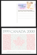 Canada Sc# UX125 (Webb P135) Mint 1999 Millennium Pictorial Issue - 1953-.... Reinado De Elizabeth II