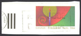 Canada Sc# 2-ST Used (b) 1984 32c Stick 'n Tic - Erst- U. Sonderflugbriefe