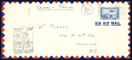 Canada Sc# C6 First Flight (Calgary>Toronto) 1939 3.1 Trans Canada Air Mail - First Flight Covers