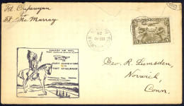 Canada Sc# C1 First Flight (b) (Fort Chipewyan>Fort McMurray) 1929 12.10  - First Flight Covers