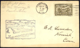 Canada Sc# C1 First Flight (a) (Fort McMurray>Fort Resolution) 1929 11.26  - First Flight Covers