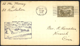 Canada Sc# C1 First Flight (b) (Fort McMurray>Fort Resolution) 1929 11.26  - First Flight Covers