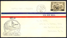 Canada Sc# C3 First Flight (Pickle Crow,Ont>Collins,Ont) 1935 2.22  - Erst- U. Sonderflugbriefe