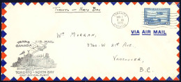 Canada Sc# C6 First Flight (Toronto>North Bay) 1939 3.1 Trans Canada Air Mail - First Flight Covers