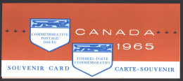 Canada Post Souvenir Card Sc# 7 Mint 1965  - Pochettes Postales Annuelles