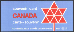 Canada Post Souvenir Card Sc# 9 Mint 1967  - Jahressätze Der Kanad. Post