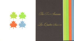 Canada Post Thematic Sc# 5 Mint 1971 4 Seasons - Pochettes Postales Annuelles