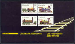 Canada Post Thematic Sc# 22 Mint 1983 Locomotives 1836-1860 - Estuches Postales/ Merchandising