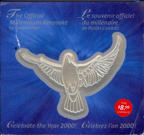 Canada Post Thematic Sc# 89 Mint (tear On Cover Sleeve) 1999 Millennium Keepsake - Pochettes Postales Annuelles