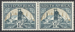 South Africa Sc# 51 MH Pair (b) 1936 1½p Gold Mine - Neufs