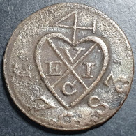 British East Indies VEIC Sumatra Indonesia 2 Keping 1783 AD 1197 AH - Indonésie