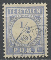 Pays Bas - Netherlands - Niederlande Taxe 1912-22 Y&T N°T44 - Michel N°P44 (o) - 0,5c Chiffre - Postage Due