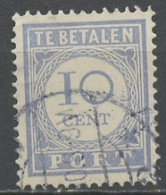 Pays Bas - Netherlands - Niederlande Taxe 1912-22 Y&T N°T55 - Michel N°P52 (o) - 10c Chiffre - Impuestos