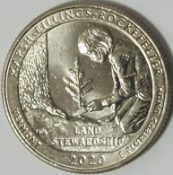 USA - ¼ Dollar 2020 D, Marsh-Billings-Rockefeller National Historical Park (#2530) - 2010-...: National Parks