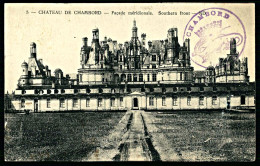 A64  FRANCE CPA  CHATEAU DE CHAMBORD - FAÇADE MERIDIONALE - Collections & Lots