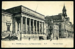 A64  FRANCE CPA  TOURS - LE PALAIS DE JUSTICE - Collections & Lots