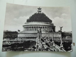 Cartolina  "ROMA Mausoleo Di Adriano E Ponte Elio. Ricostruzione" - Tarjetas Panorámicas