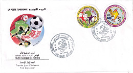 Tunis Tunisia 2004 Cover; Football Fussball Soccer Calcio; Coupe D'Afrique Des Nations - Afrika Cup