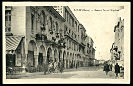 A64  MAROC CPA  RABAT - AVENUE DAR EL MAGHZEN - Collections & Lots