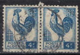 ALGERIE      N°  YVERT  222 ( 2 ) Oblitéré ( OB 11/44   ) - Used Stamps