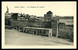 A64  MAROC CPA  RABAT - LES REMPARTS DES OUDAIAS - Colecciones Y Lotes