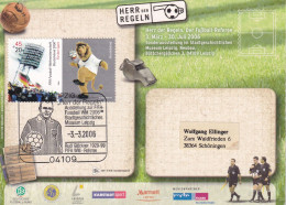 Germany 2006 Card; Football Fussball Soccer Calcio; FIFA World Cup Russia; RUDI GLÖCKNER - FIFA Referee - 2006 – Deutschland