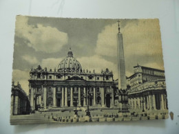 Cartolina  "ROMA  CITTA' DEL VATICANO Basilica Di S. Pietro" - Viste Panoramiche, Panorama