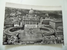 Cartolina  "CITTA' DEL VATICANO Basilica Di S. Pietro" - Tarjetas Panorámicas