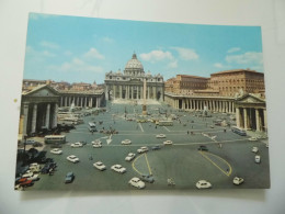 Cartolina  "CITTA' DEL VATICANO Piazza E Basilica Di S. Pietro" - Viste Panoramiche, Panorama