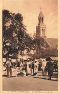 St Gilles Croix De Vie * Le Marché , Place De L'église * Villageois - Saint Gilles Croix De Vie