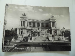 Cartolina  "ROMA Monumento A V.E. II°" - Altare Della Patria