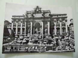 Cartolina "ROMA La Fontana Di Trevi Di N. Salvi" - Fontana Di Trevi