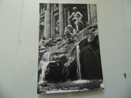 Cartolina "ROMA La Fontana Di Trevi - Particolare" - Fontana Di Trevi