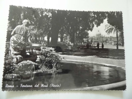 Cartolina "ROMA Fontana Del Mosè ( Pincio )" - Parken & Tuinen