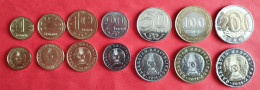 Kazakhstan 2021. Complete Year Set Of Coins. UNC. - Kazakhstan