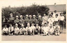 La Baule * Carte Photo Photographe Michel THIBAUD * Groupe Enfants * Colonie ? * Déguisés Déguisements - La Baule-Escoublac