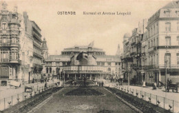 BELGIQUE - Ostende - Le Kursaal Et Avenue Léopold - Animé - Carte Postale Ancienne - Oostende