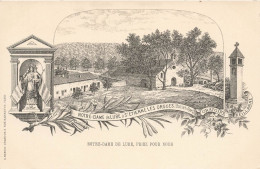 St étienne Les Orgues * Notre Dame De Lure , Oratoire De Reillanne * Cpa Dos 1900 Précurseur - Other & Unclassified