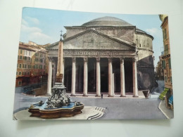 Cartolina Viaggiata "ROMA Pantheon" 1963 - Panteón