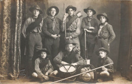 Avignon * Carte Photo 1914 * éclaireurs De France * Thème Scoutisme Scout Scouts Jamborée * Photographe Héry - Avignon