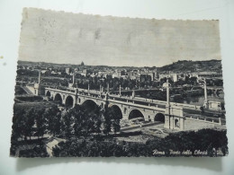 Cartolina Viaggiata "ROMA Ponte Della Libertà" 1954 - Bruggen