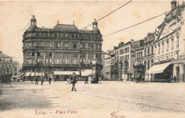BELGIQUE - Liège - Place Verte - Animé - Carte Postale Ancienne - Liege