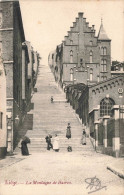 BELGIQUE - Liège - La Montagne De Bueren - Animé - Carte Postale Ancienne - Liege