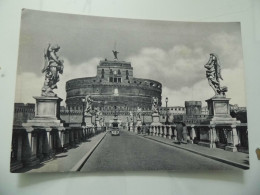 Cartolina Viaggiata "Roma - Castel S. Angelo" 1957 - Castel Sant'Angelo