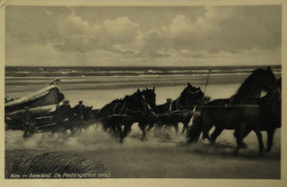 Nes - Ameland // De Reddingsboot Terug 1935 Topkaart - Ameland