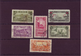 France - Colonies - Syrie - 6 Timbres Différents - 4730 - Oblitérés