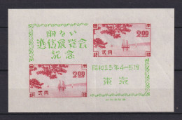 JAPAN NIPPON JAPON TOKYO COMMUNICATION EXHIBITION (BLOCK) 1948 / MNH / B 20 - Hojas Bloque