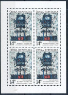 TIMBRE  ZEGEL STAMP TCHEQUIE CESKA BF EUROPA 1993  XX - Blocks & Sheetlets