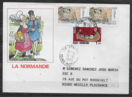 FRANCE Lettre 1999 Normandie Etretat - Autres & Non Classés