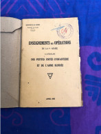 Livre Enseignement Des Opérations De La 1ere Armée Avril 1945 - French